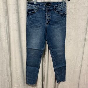 Kut from the Kloth Dark Blue Ankle Jeans